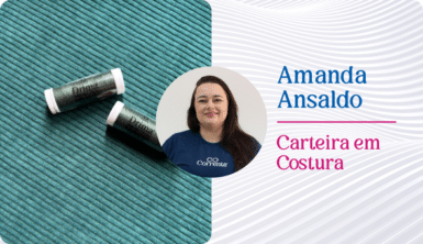 LIVE de costura com Amanda Ansaldo