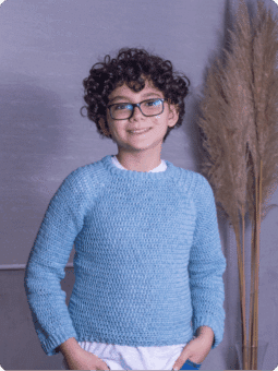Blusa infantil Trendy | Crochê
