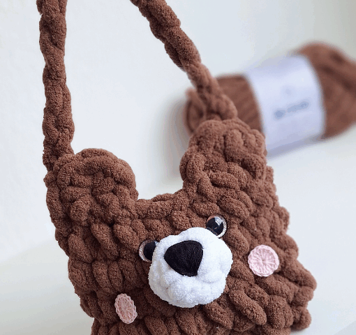 Bolsa Urso | Crochê