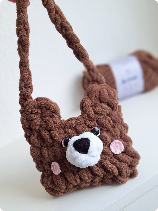 Bolsa Urso | Crochê