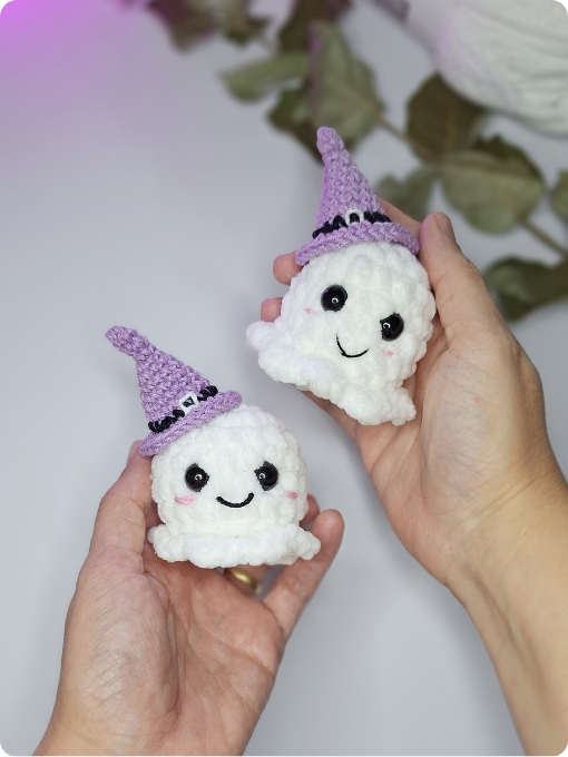 Fantasminha | Crochê