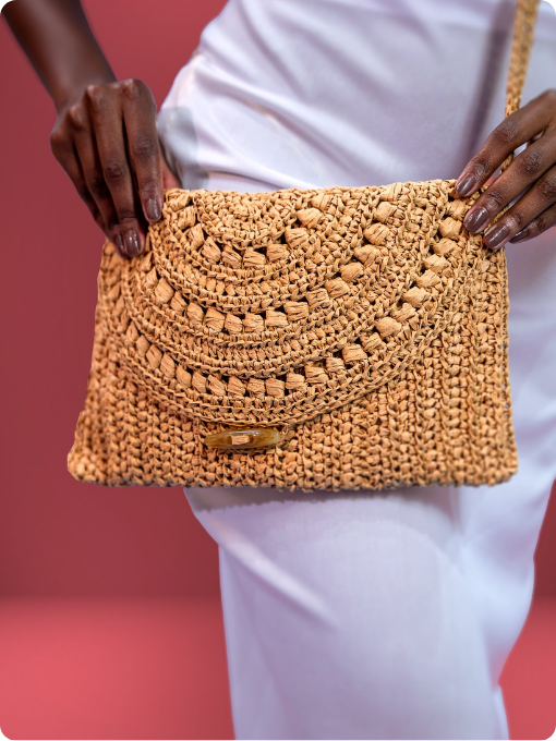 Bolsa Raffia | Crochê