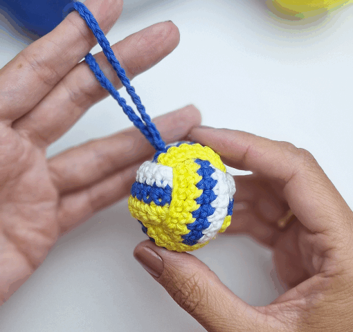 Bolinha de volêi | amigurumi