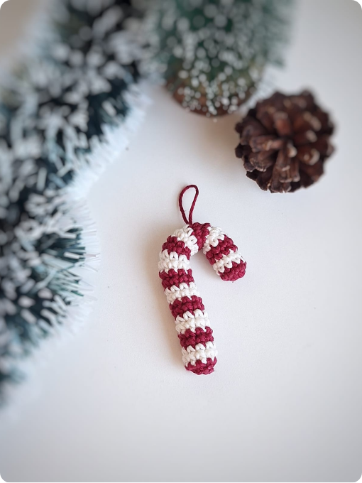 Bengala de Natal | Amigurumi