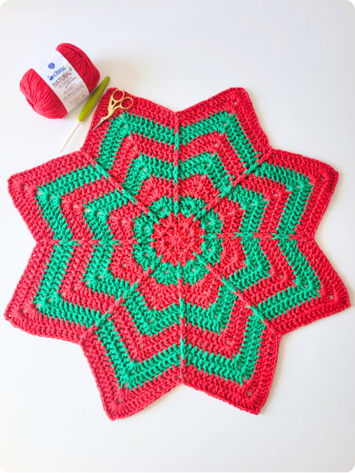 Tapete de Natal | Crochê