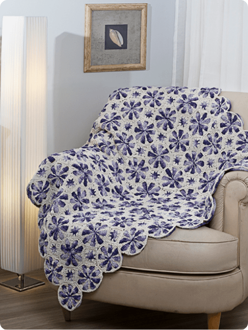 Manta de Sofá | Crochê