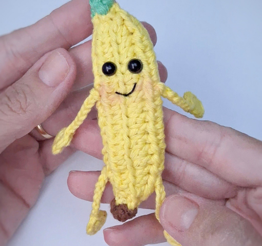 Bananinha Tic-Tac | Amigurumi