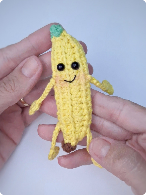 Bananinha Tic-Tac | Amigurumi