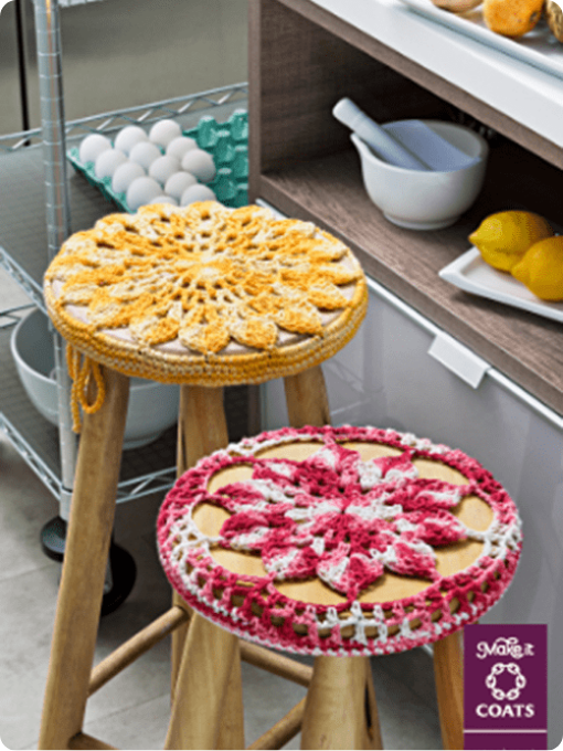 Capas Para Banquetas | Crochê