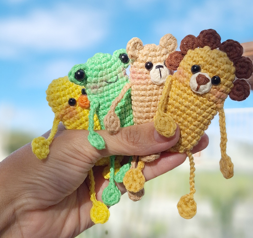 Animais Tic-Tac | Amigurumi