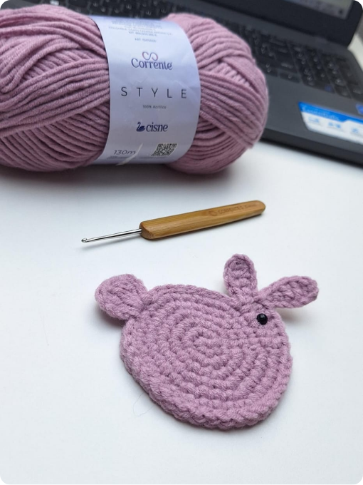 Porta Copos Coelhinho | Amigurumi