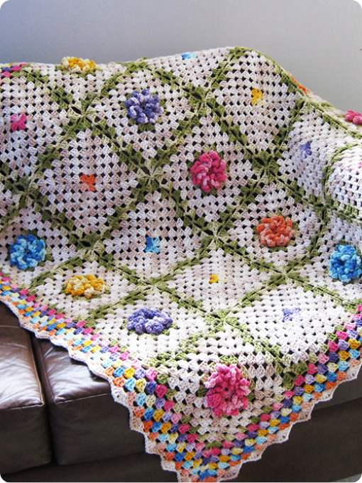 Manta de Sofá | Crochê