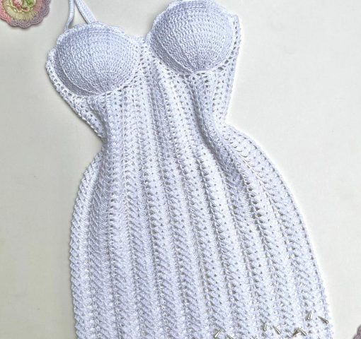 Vestido de Ano Novo | Crochê