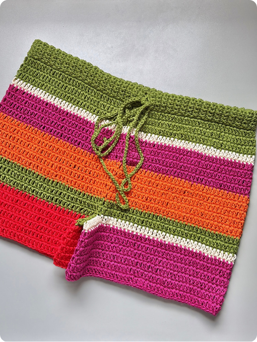 Bermuda Carnaval | Crochê