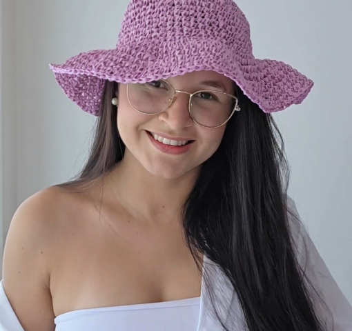 Chapéu Raffia | Crochê