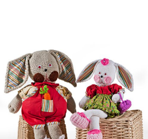 Coelho com Tênis | Amigurumi