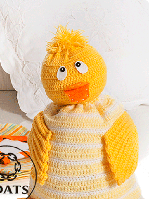 Porta Pijama de Patinho | Crochê