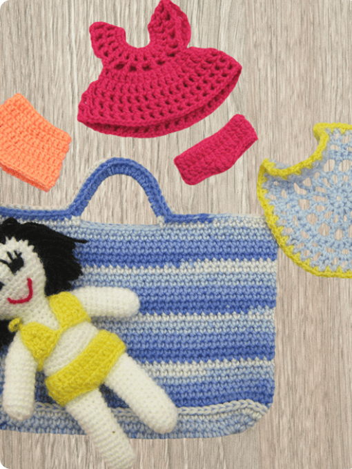 Boneca com Roupinhas | Crochê