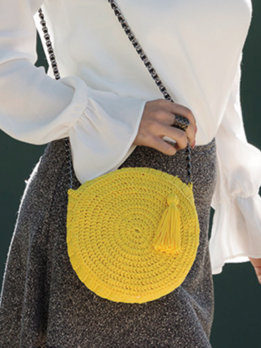 Bolsa Redonda | Crochê