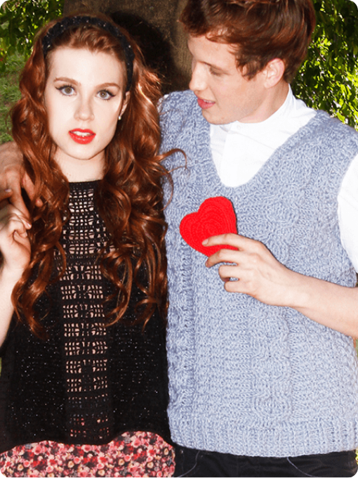 Colete com Tranças | Crochê