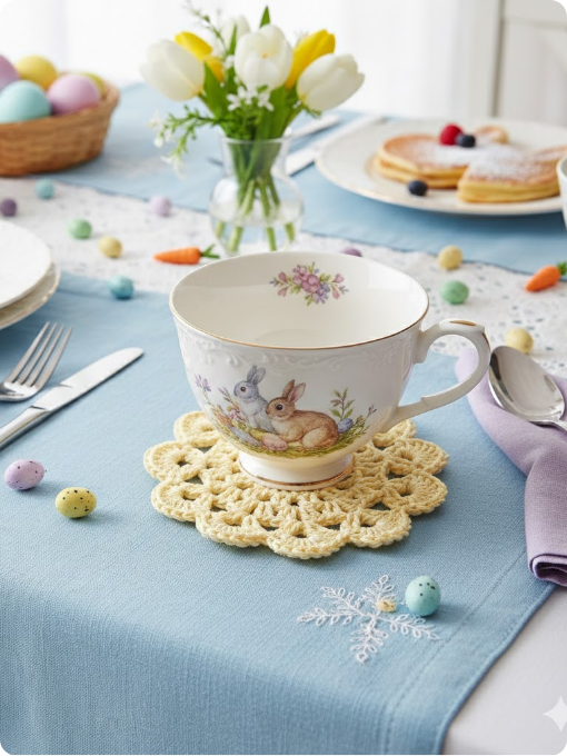 Porta Copo | Crochê