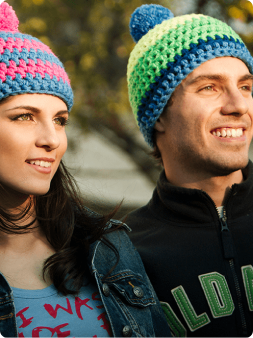 Gorro com Pompom | Crochê