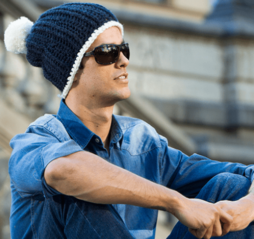 Gorro de Pompons | Crochê