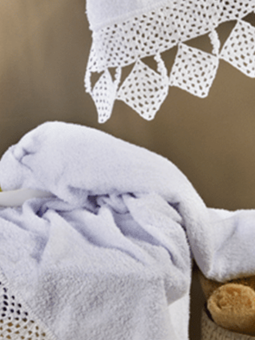 Barrado de Crochê para Toalha | Crochê