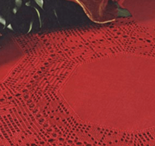 Toalha de Mesa Natalina | Crochê