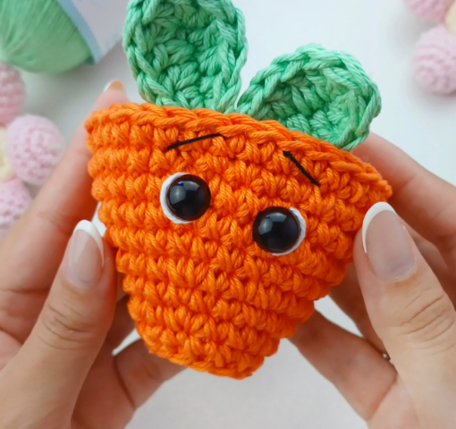 Cestinho Cenoura| Amigurumi