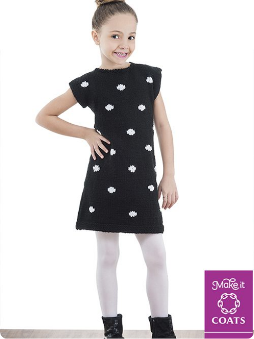 Vestido com Bolinhas | Crochê