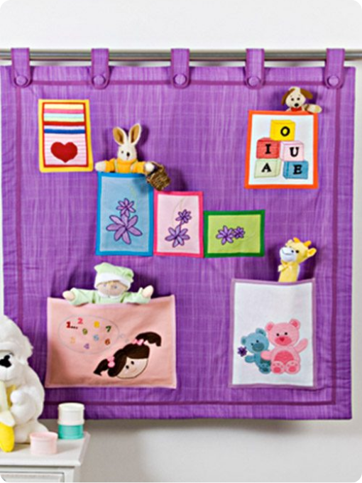 Porta Treco Infantil | Bordado