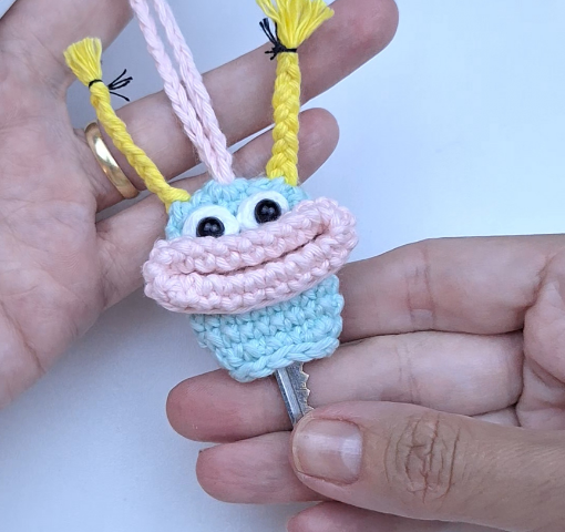 Capa de Chave | Amigurumi