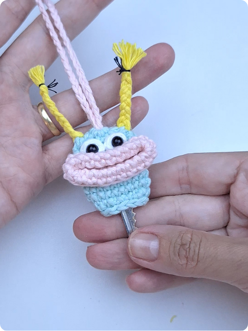 Capa de Chave | Amigurumi