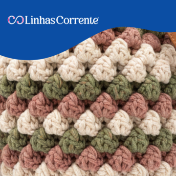 Ponto pipoca em crochê: conheça uma nova forma de fazer crochê
