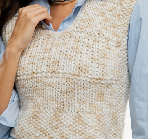 Colete Único | Tricô