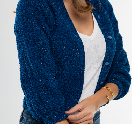 Casaco Aberto | Crochê