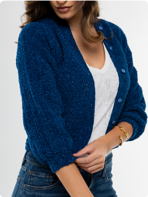 Casaco Aberto | Crochê