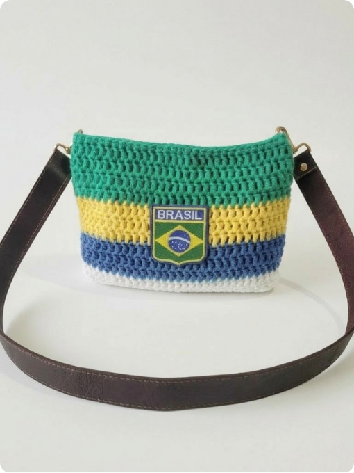 Bolsa do Brasil | Crochê