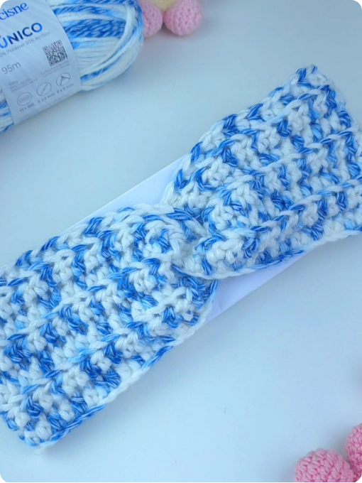 Faixa de Cabelo | Crochê