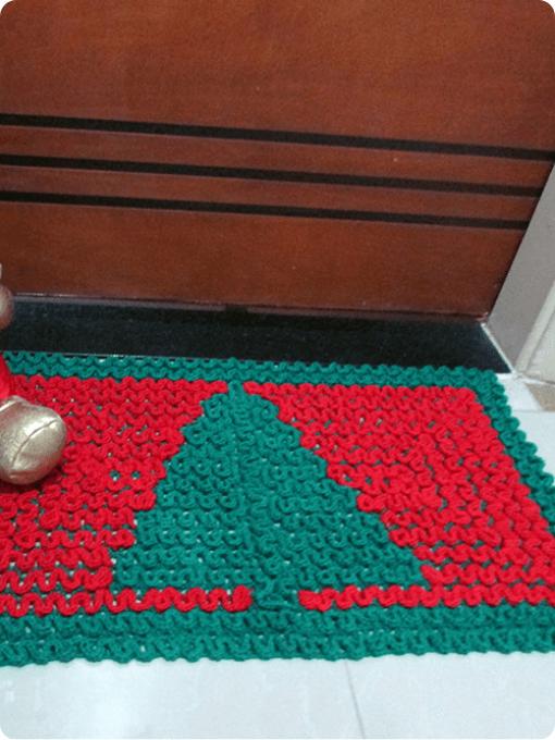 Tapetinho Natalino | Crochê