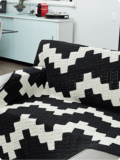 Manta de Sofá | Crochê