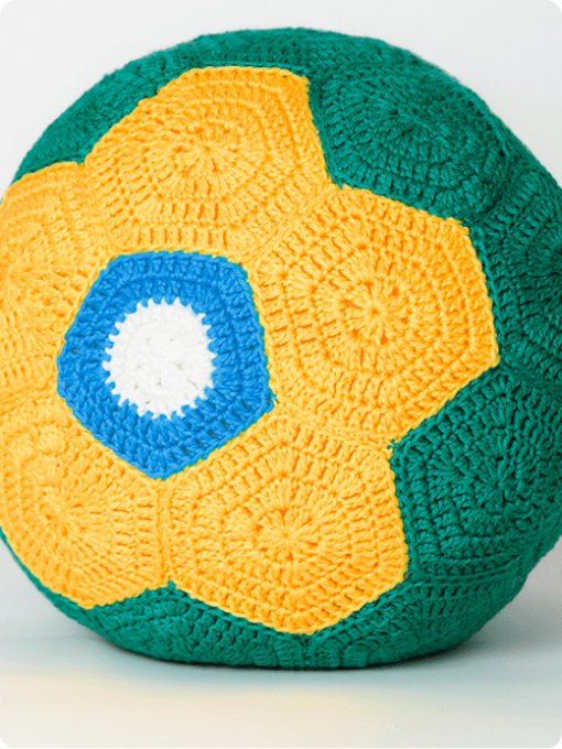 Bola do Brasil | Crochê