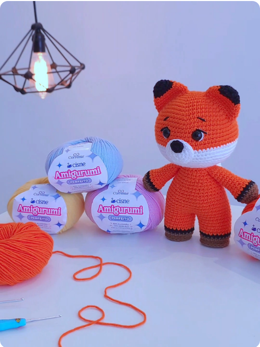 Raposa Perfeita | Amigurumi