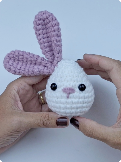 Coelho Ovo | Cisne Style | Amigurumi