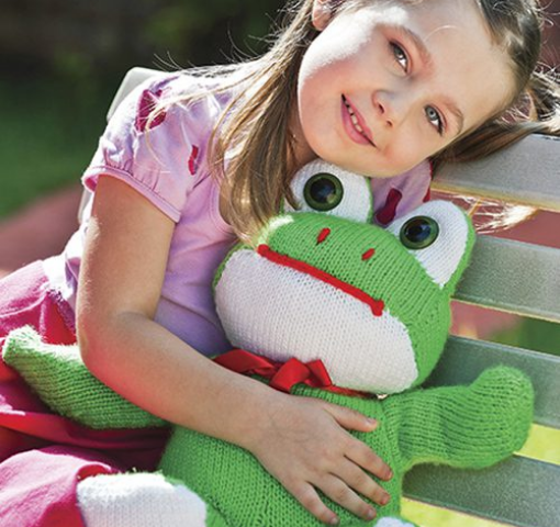 Sapo Divertido | Tricô