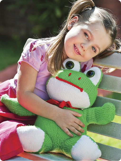 Sapo Divertido | Tricô