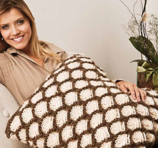 Almofada Cisne Moonlight | Tricô