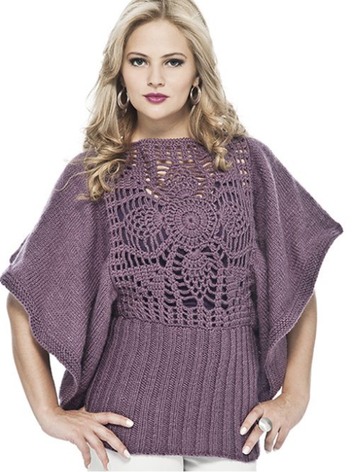 Blusa Rendada | Tricô