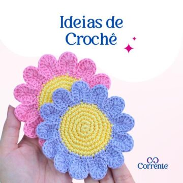 Ideias de crochê fáceis e bonitas para fazer em casa